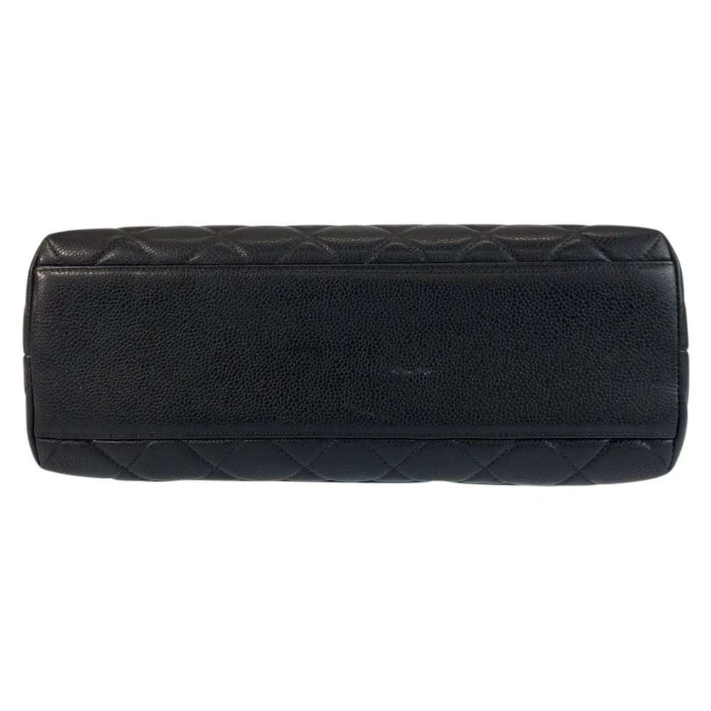 CHANEL Chanel Matelasse Top Handle Coco Mark Turnlock Black Gold Hardware Cav... - Picture 10 of 10